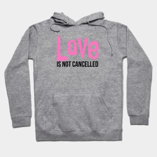 Love is not cancelled Hoodie